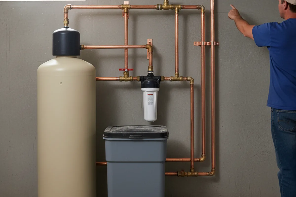 Whole-house water treatment system installed in Middle River